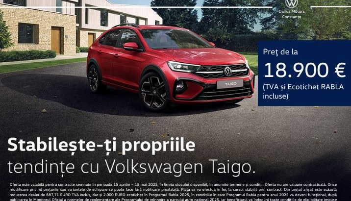 Taigo Life 1.0 TSI - Rabla