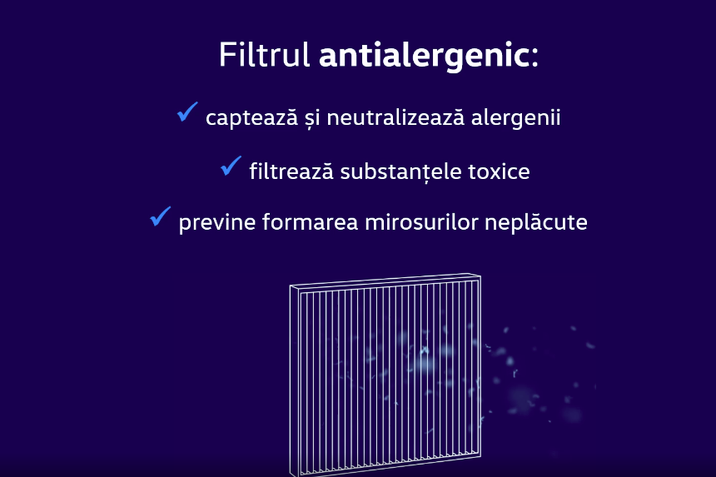 Filtrul antialergenic